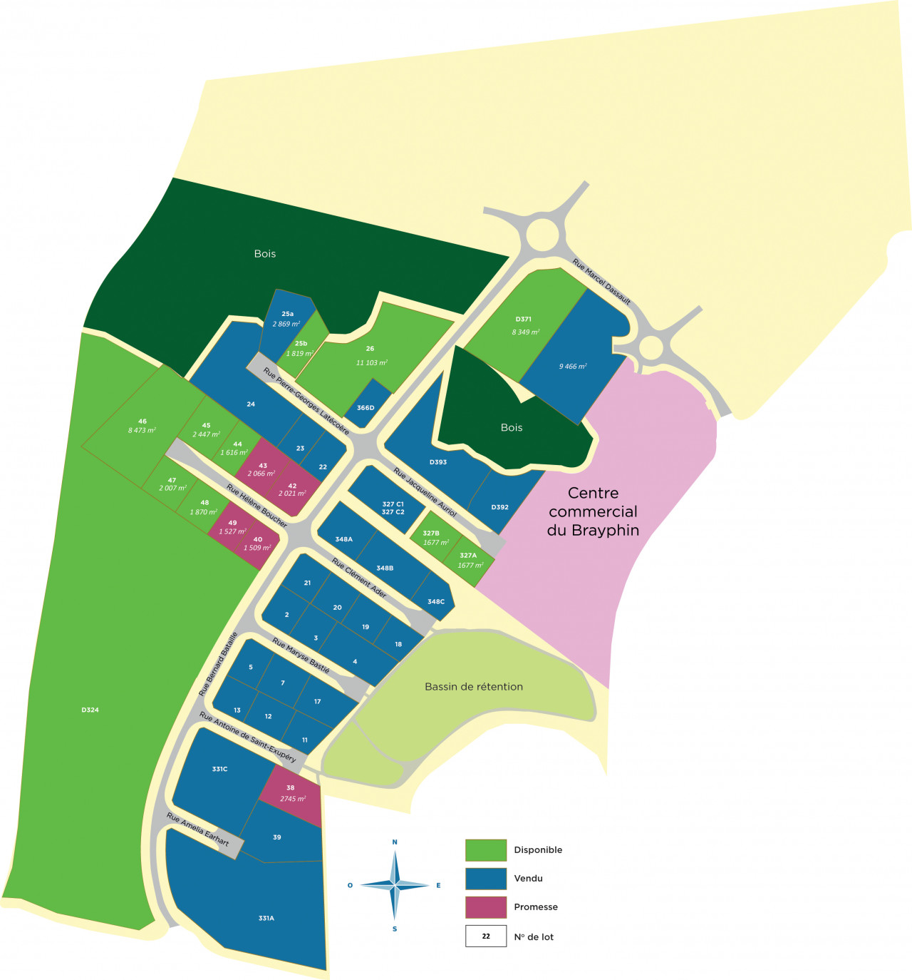 Plan du parc  Site de la communauté d’agglomération Rambouillet