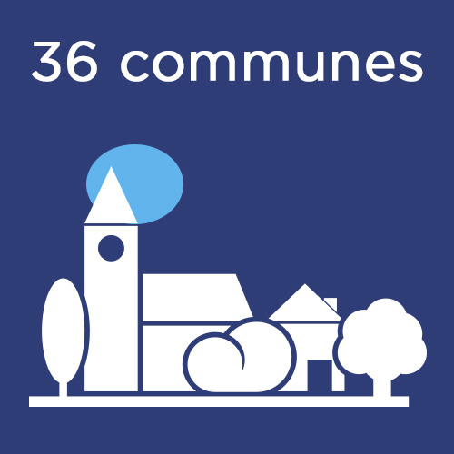 Nombre de communes : 36