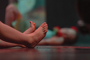 Pied d'une danseuse