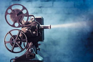 Projection de cinéma
